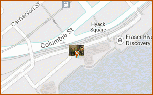Bunches & Blooms Floral map thumbnail, 810 Quayside Drive New Westminster BC V3M 3X2